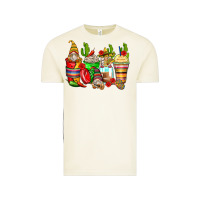 Vintage Arctic mexican gnomes coffee cups Vintage Tee - Zillion Design Studio