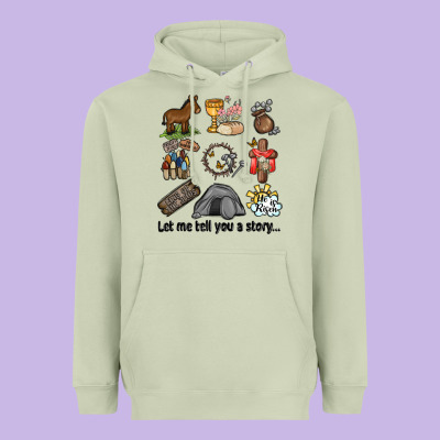 Let Me Tell You A Story Heavyweight Hoodie Designed By Maliassmallbusiness