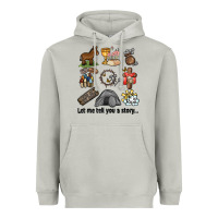 Moon Dust let me tell you a story Heavyweight Hoodie - MaliasSmallBusiness