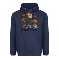 Navy let me tell you a story Heavyweight Hoodie - MaliasSmallBusiness