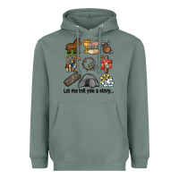 Sage let me tell you a story Heavyweight Hoodie - MaliasSmallBusiness