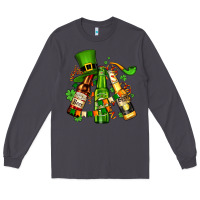 Smoke st patrick's beers flags and hat Long Sleeve Tee - AdoDesignShop