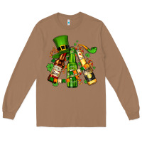 Toasted Coconut st patrick's beers flags and hat Long Sleeve Tee - AdoDesignShop