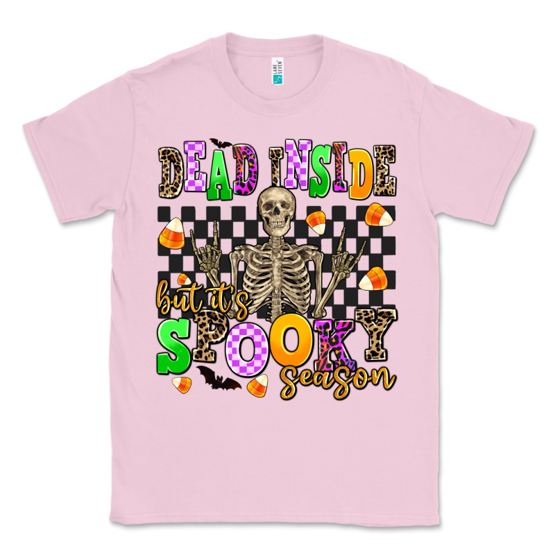 Dead Inside But It's Spooky Season Classic Tee by AdoDesignShop | Teevron