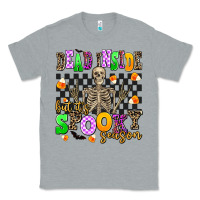 Heather Grey dead inside but it's spooky season Classic Tee - AdoDesignShop