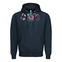 Navy medical assistant elements Zipper Hoodie - AdoDesignShop