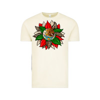 Vintage Arctic mexican flag sunflower Vintage Tee - Zillion Design Studio