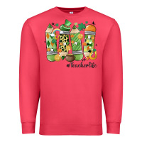 Cardinal retro patricks day teacher life Premium Sweatshirt - MaliasSmallBusiness
