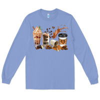 Colony Blue black every month melanin coffee cups Long Sleeve Tee - JahusDesignShop