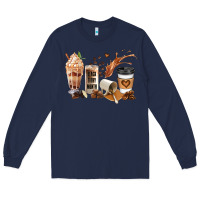 Navy black every month melanin coffee cups Long Sleeve Tee - JahusDesignShop