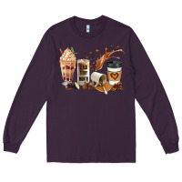Plum black every month melanin coffee cups Long Sleeve Tee - JahusDesignShop