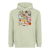 Matcha can't talk right now doing teacher stuff Heavyweight Hoodie - MaliasSmallBusiness