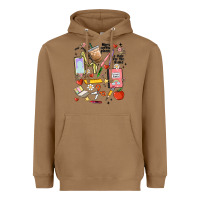 Toasted Coconut can't talk right now doing teacher stuff Heavyweight Hoodie - MaliasSmallBusiness