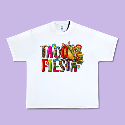 Taco Fiesta Urban Heavy Tee Designed By Cts Tumbler Store