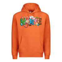 Carrot Easter Nurse Premium Hoodie - BundleAndBundleShop