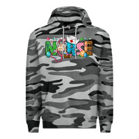 Slate Camo Easter Nurse Premium Hoodie - BundleAndBundleShop