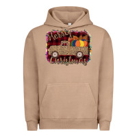 Pigment Burro Merry Christmas Truck Urban Hoodie - Bettercallsaul