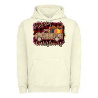 Pigment Pistachio Merry Christmas Truck Urban Hoodie - Bettercallsaul