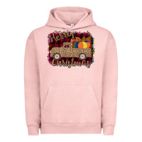 Pigment Salmon Merry Christmas Truck Urban Hoodie - Bettercallsaul