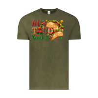 Vintage Olive Let's Taco 'Bout It Vintage Tee - texasbilliewilder