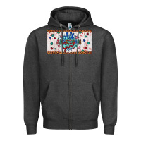 Charcoal Heather all american girl Zipper Hoodie - Artiststas