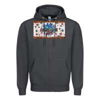 Smoke all american girl Zipper Hoodie - Artiststas