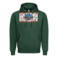 Sports Green all american girl Zipper Hoodie - Artiststas