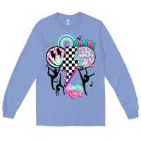 Colony Blue retro dance Long Sleeve Tee - JahusDesignShop