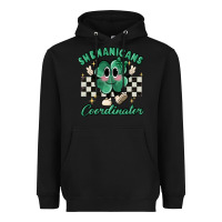 Black shenanigans coordinator Heavyweight Hoodie - MaliasSmallBusiness