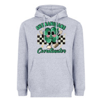 Heather Grey shenanigans coordinator Heavyweight Hoodie - MaliasSmallBusiness