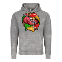 Cloud Rock juneteenth day lips Vintage Hoodie - texasbilliewilder
