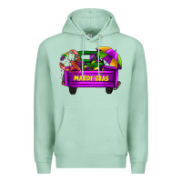 Mardi Grass Umbrella With Truck Premium Hoodie | Teevron