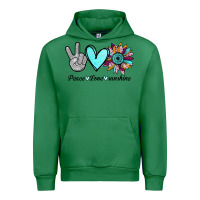 Emerald Peace Love Sunshine Urban Hoodie - Bettercallsaul