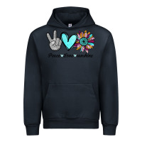 Navy Peace Love Sunshine Urban Hoodie - Bettercallsaul