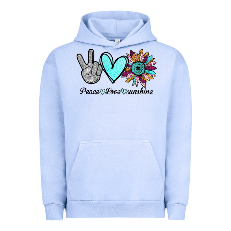 Peace Love Sunshine Urban Hoodie by Bettercallsaul | Teevron