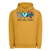 Pigment Peanut Butter Peace Love Sunshine Urban Hoodie - Bettercallsaul