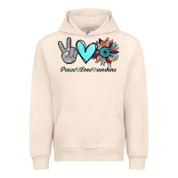 Sandshell Peace Love Sunshine Urban Hoodie - Bettercallsaul