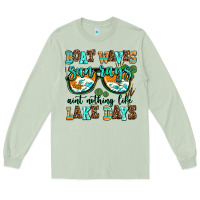 Matcha boat waves sun rays aint nothing like lake days Long Sleeve Tee - AdoDesignShop