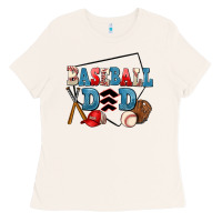 Bone baseball dad Ladies Tee - AdoDesignShop