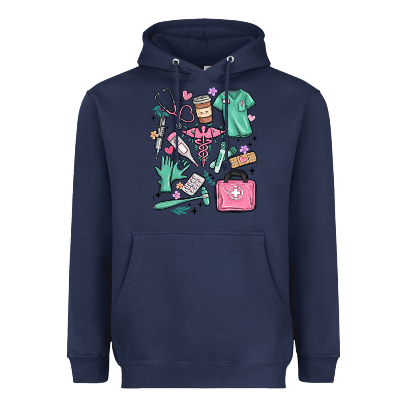 Can't Talk Right Now Doing Medical Assistant Stuff Heavyweight Hoodie by MaliasSmallBusiness | Teevron