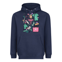 Navy can't talk right now doing medical assistant stuff Heavyweight Hoodie - MaliasSmallBusiness