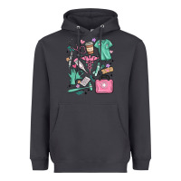 Smoke can't talk right now doing medical assistant stuff Heavyweight Hoodie - MaliasSmallBusiness