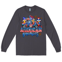 Smoke American truck gnomes Long Sleeve Tee - AdoDesignShop