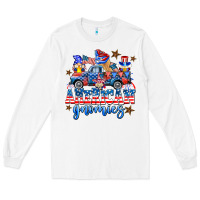 White American truck gnomes Long Sleeve Tee - AdoDesignShop