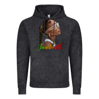Vintage Black juneteenth black woman Vintage Hoodie - texasbilliewilder