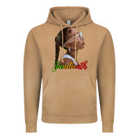 Vintage Camel juneteenth black woman Vintage Hoodie - texasbilliewilder