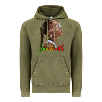 Vintage Olive juneteenth black woman Vintage Hoodie - texasbilliewilder