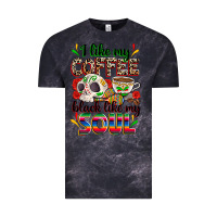 Cloud Black i like my coffee black like my soul Vintage Tee - Zillion Design Studio