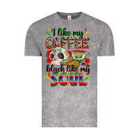 Cloud Rock i like my coffee black like my soul Vintage Tee - Zillion Design Studio