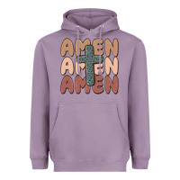 Lavender amen Heavyweight Hoodie - MaliasSmallBusiness